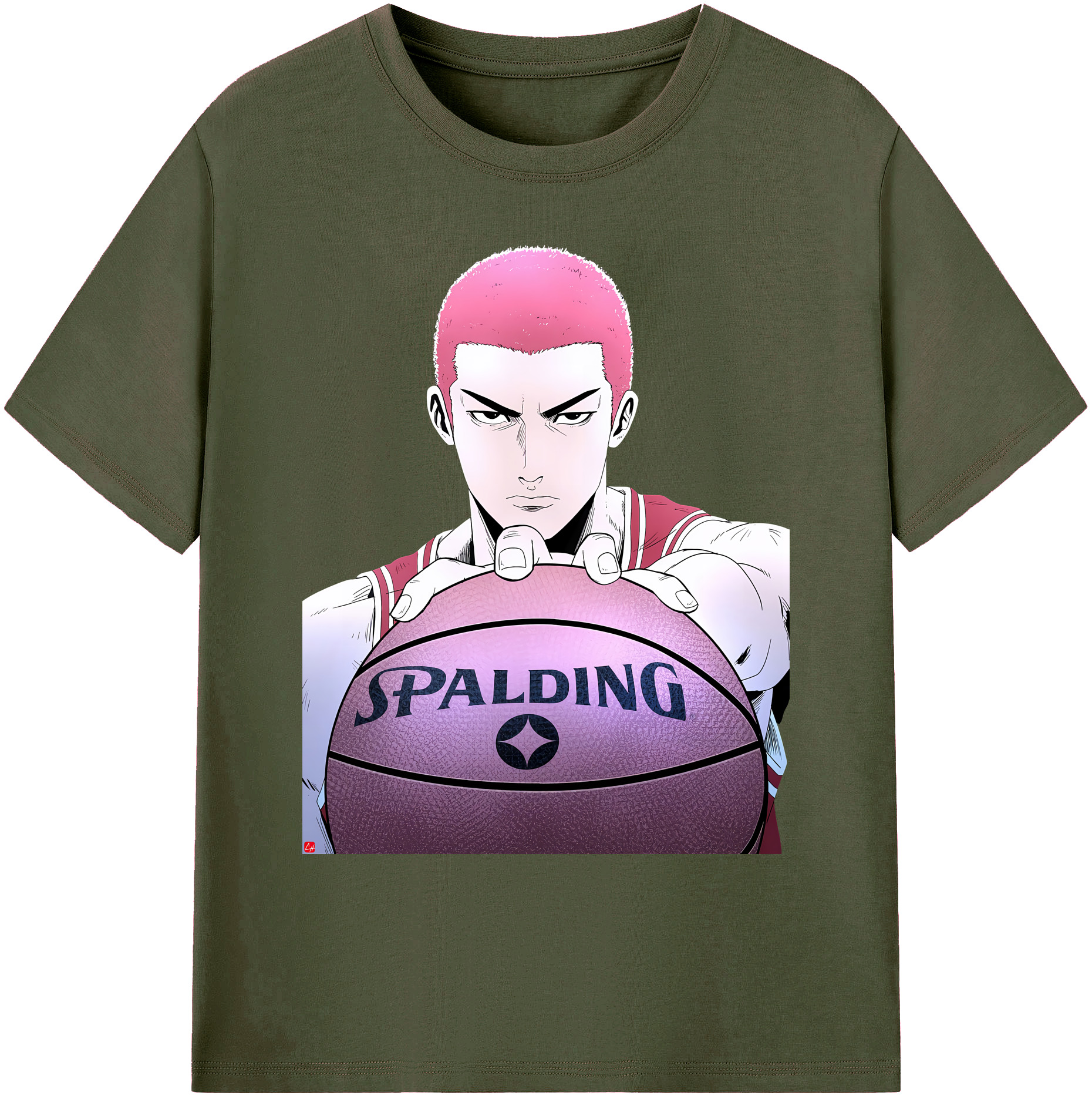 （画像用） SLAM DUNK／スラムダンク 綿100％ メンズ半袖Tシャツ｜肌触りやわらか＆通気性